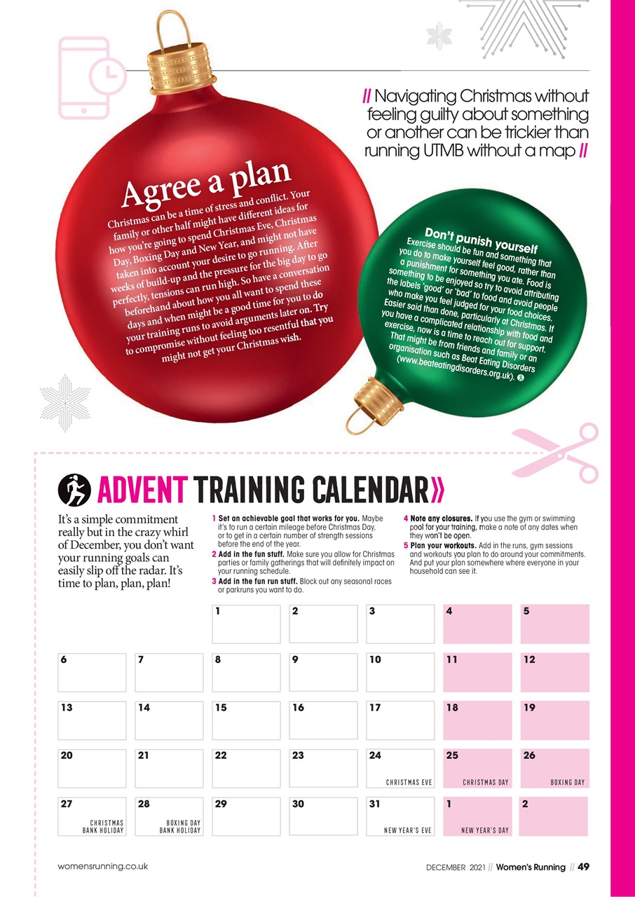 Women’s Running Preview Pages