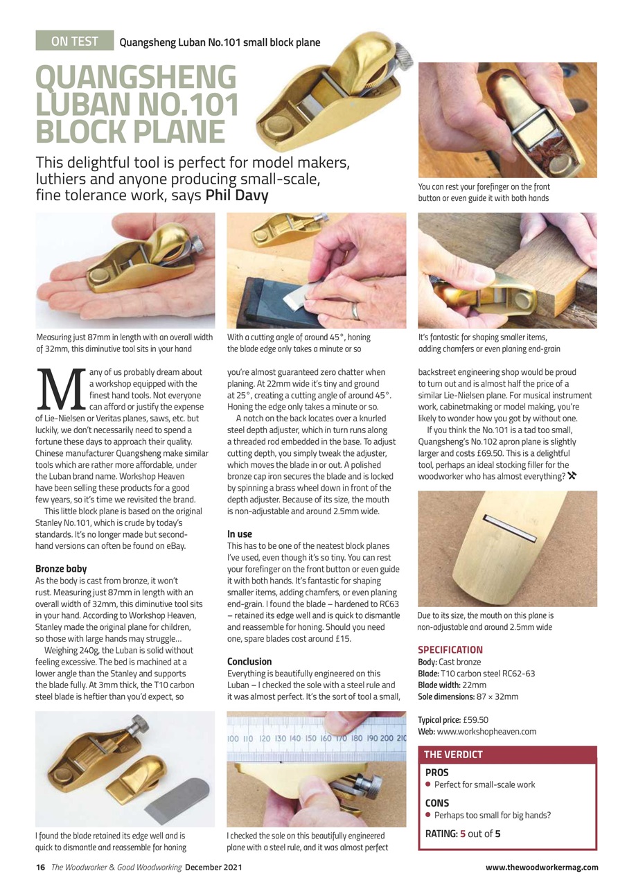 The Woodworker Magazine Preview Pages