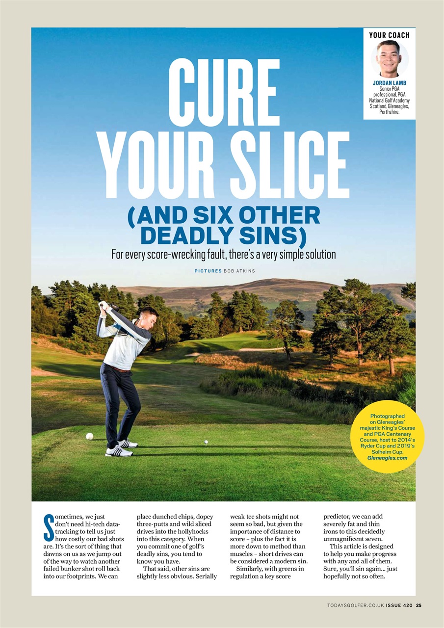 Today's Golfer Preview Pages