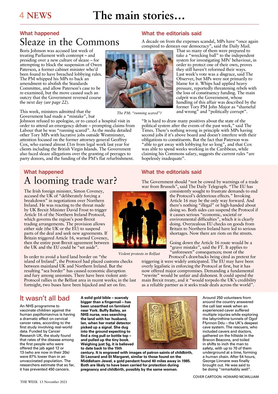 The Week Preview Pages