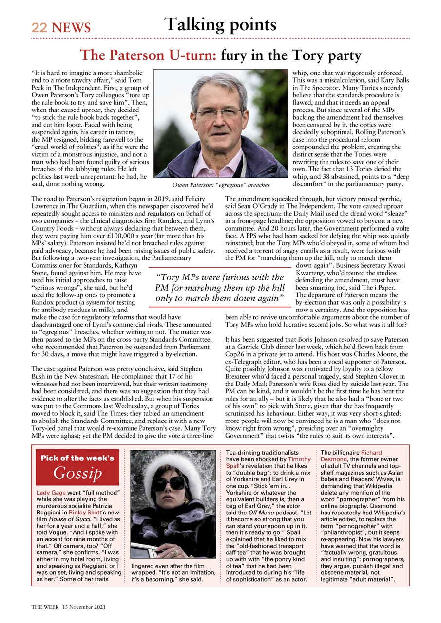 The Week Preview Pages