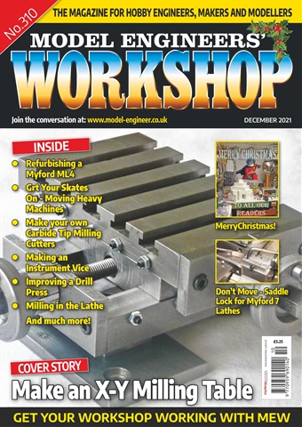 Model Engineer & Workshop Magazine issue December 2021
