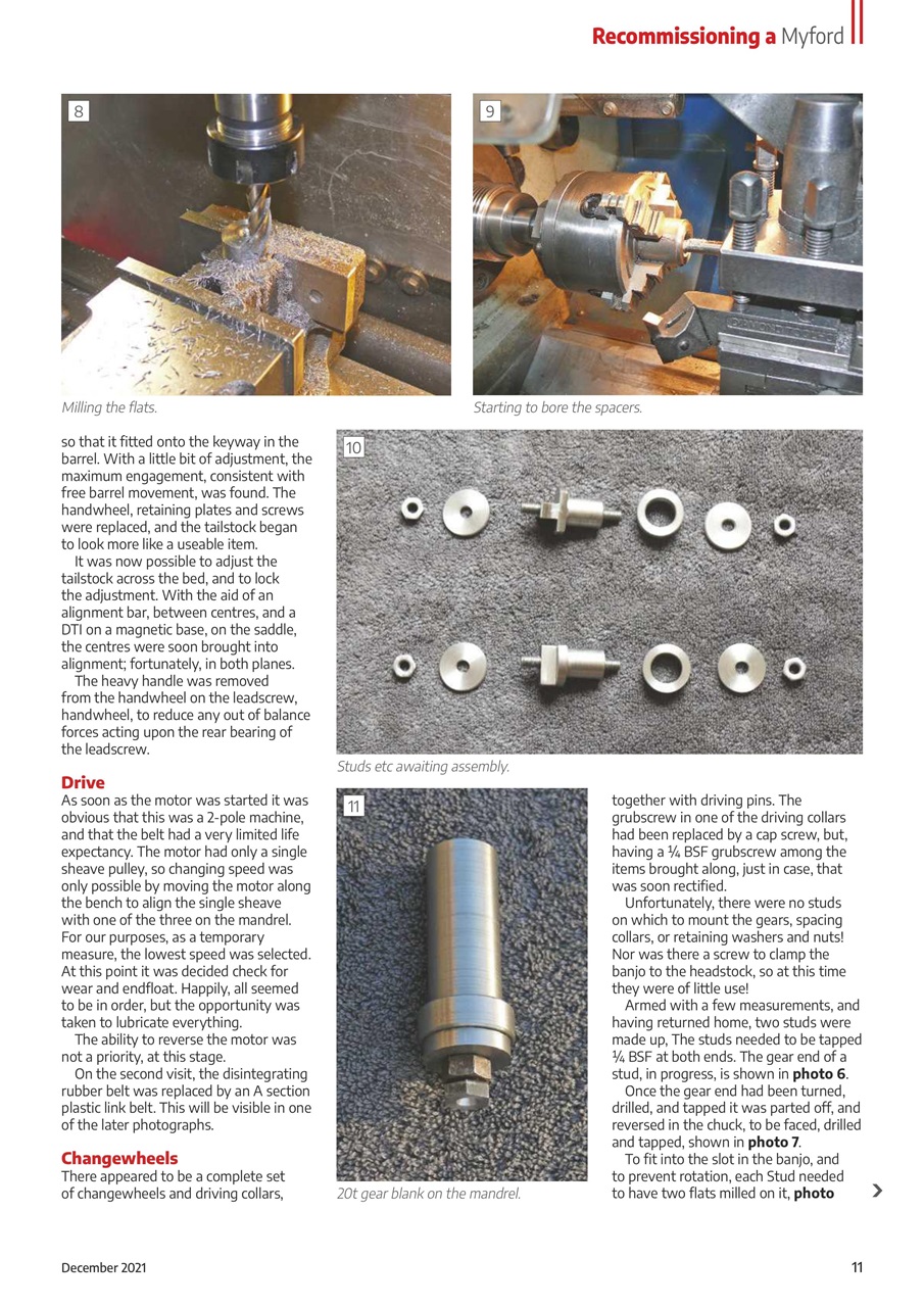Model Engineer & Workshop Magazine Preview Pages