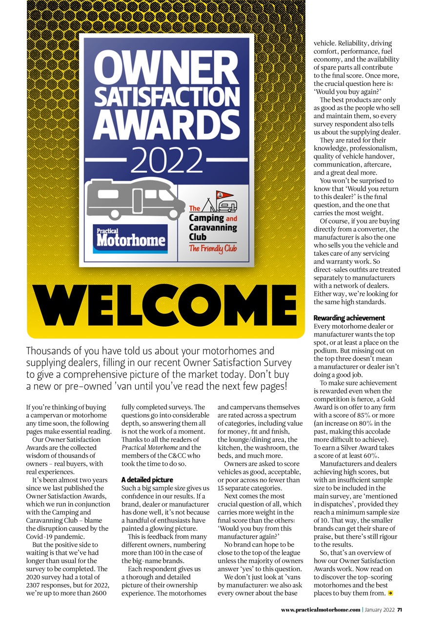 Practical Motorhome Preview Pages