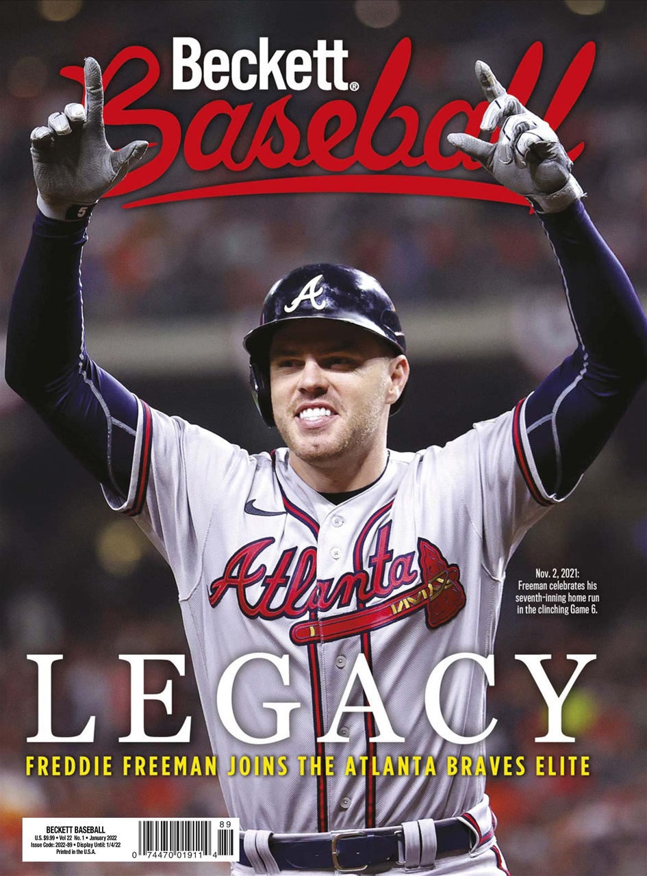 Beckett Baseball Magazine Preview Pages