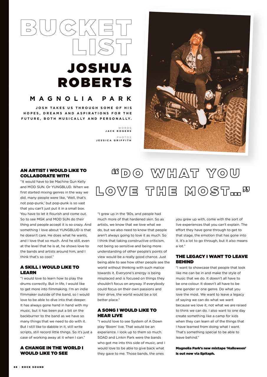 Rock Sound Magazine Preview Pages