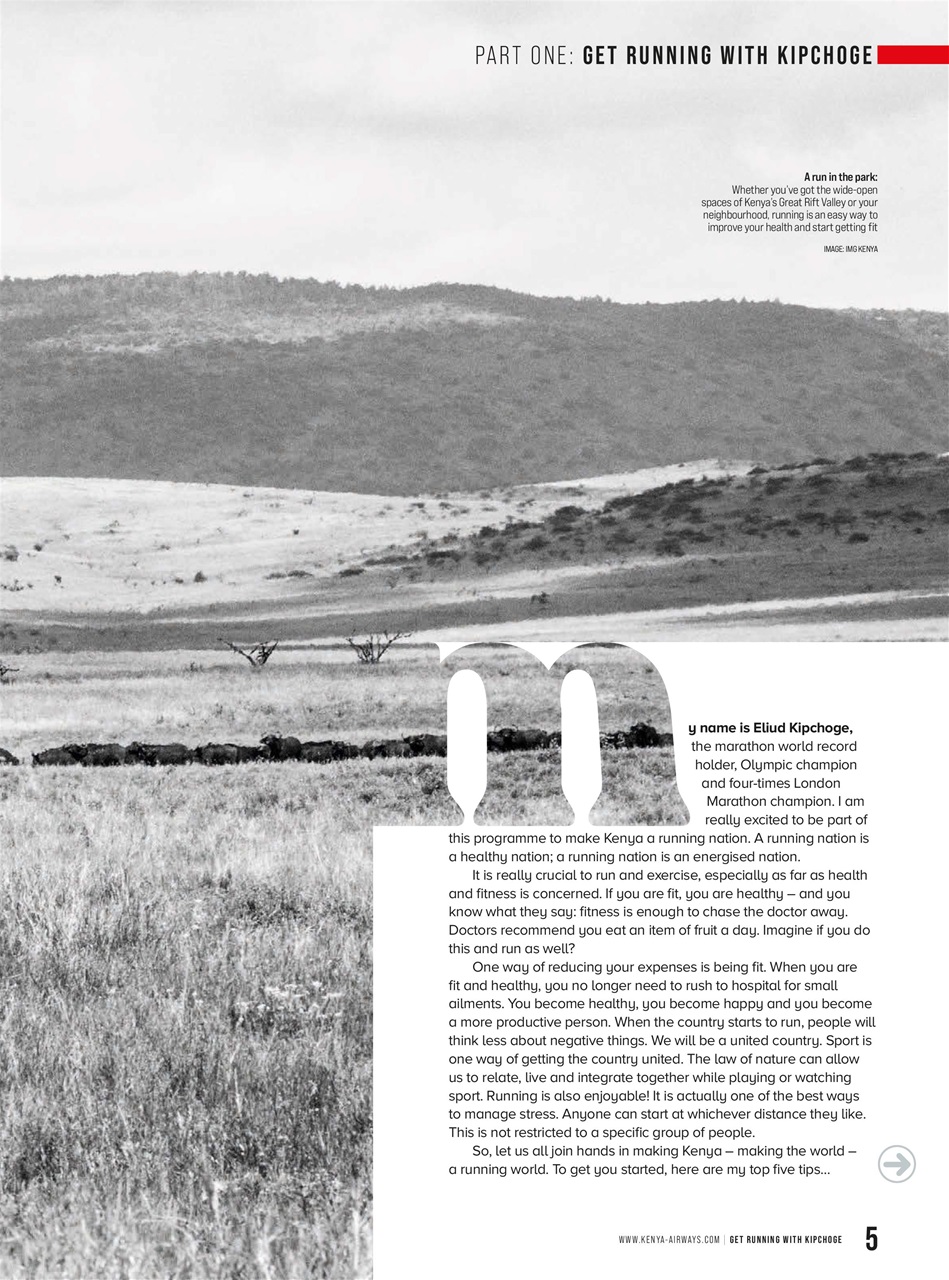 MSAFIRI – Kenya Airways Inflight Preview Pages