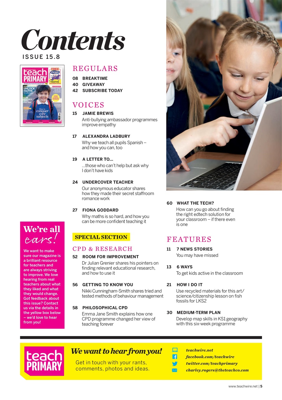 Teach Primary Preview Pages