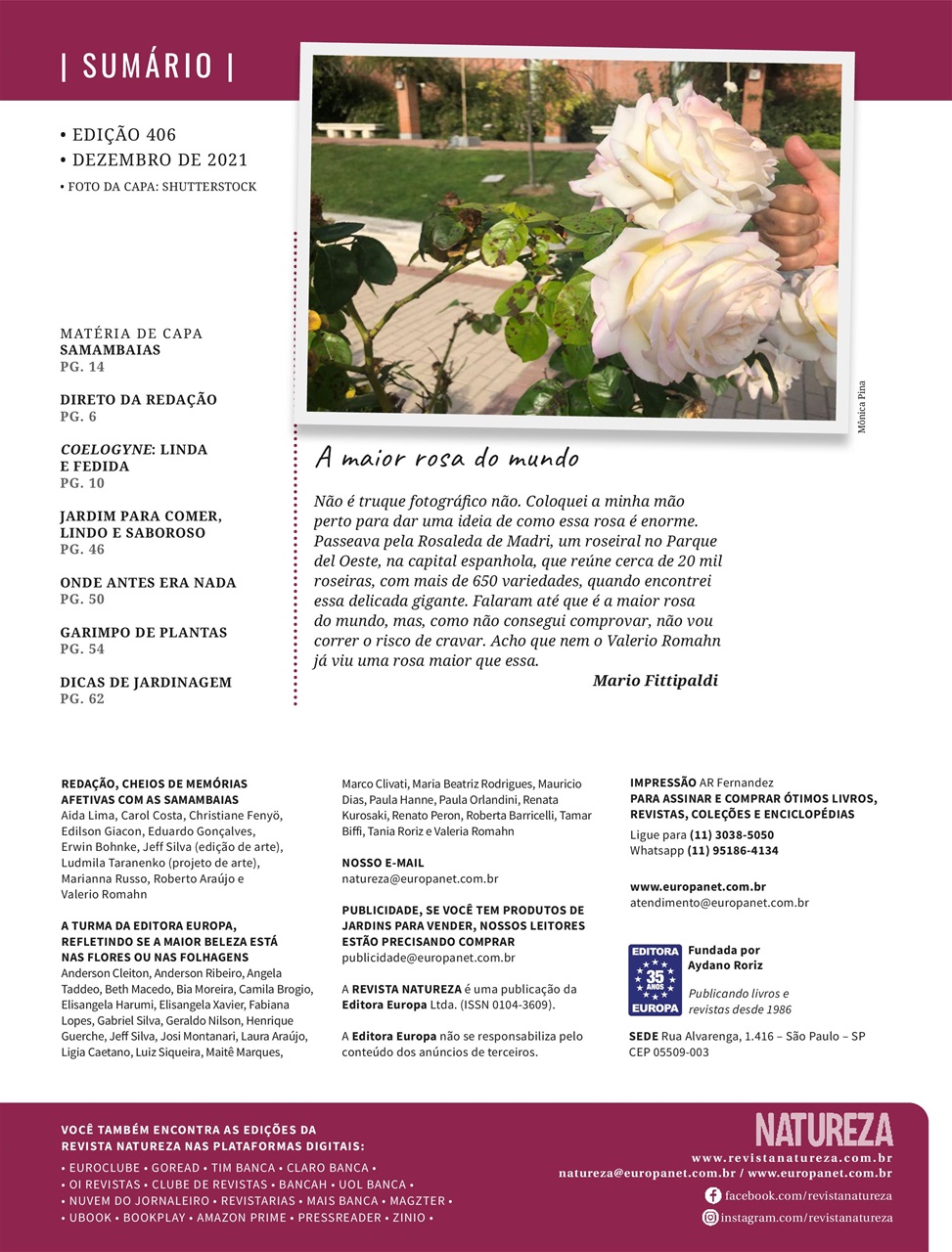 Natureza Preview Pages
