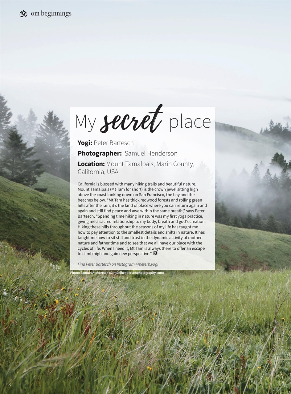 OM Yoga Magazine Preview Pages