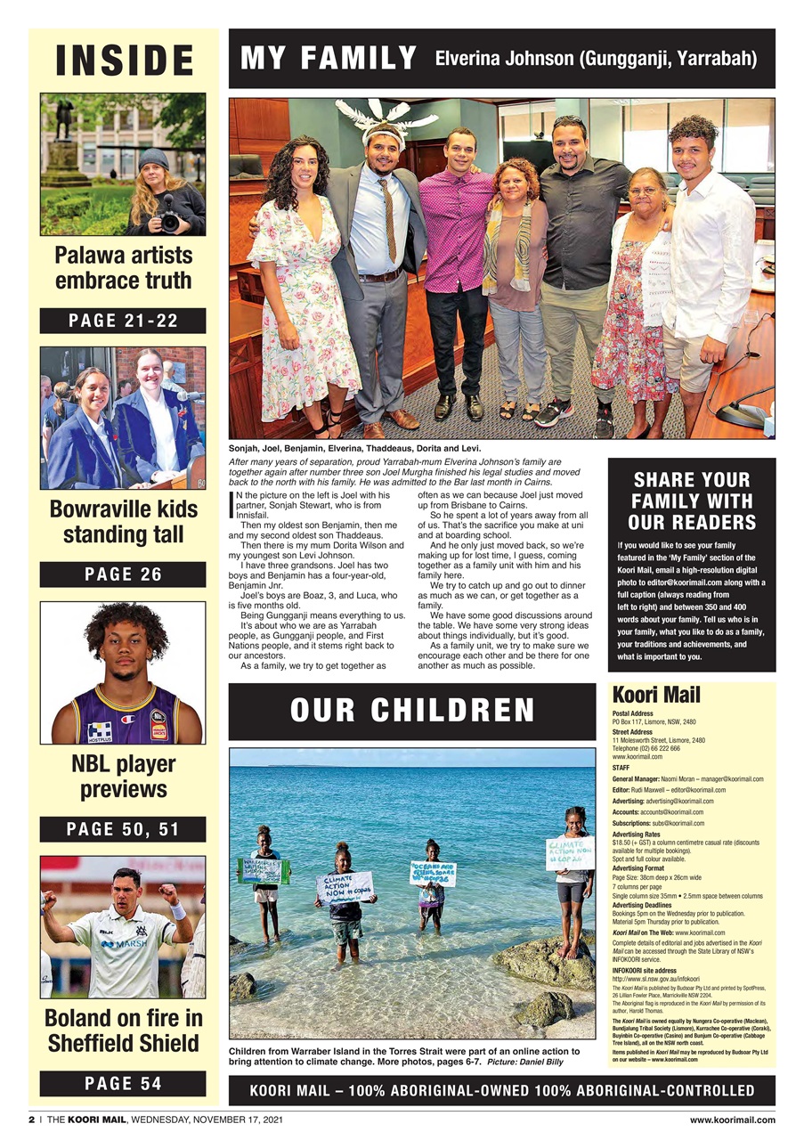 Koori Mail Preview Pages