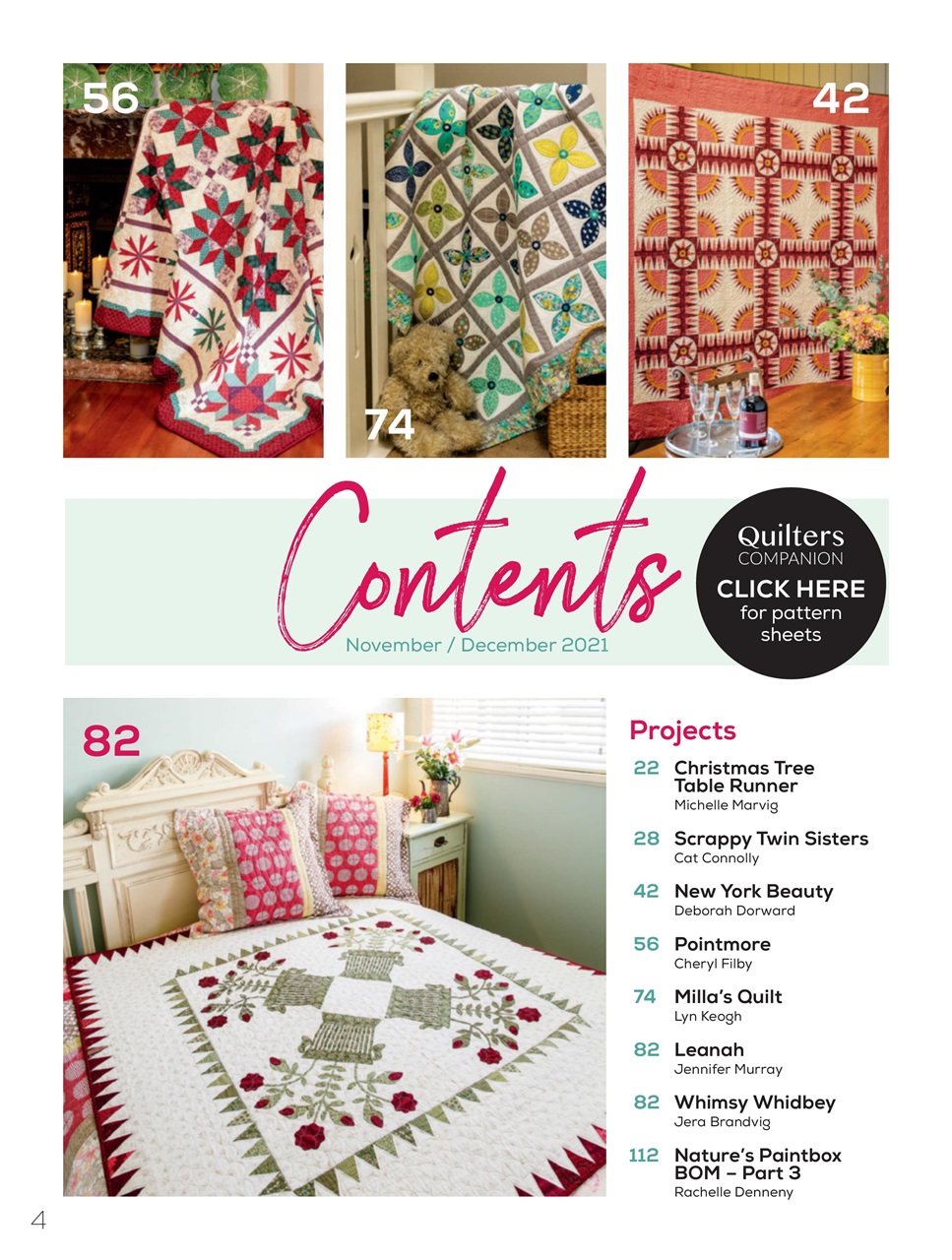 Quilters Companion Preview Pages