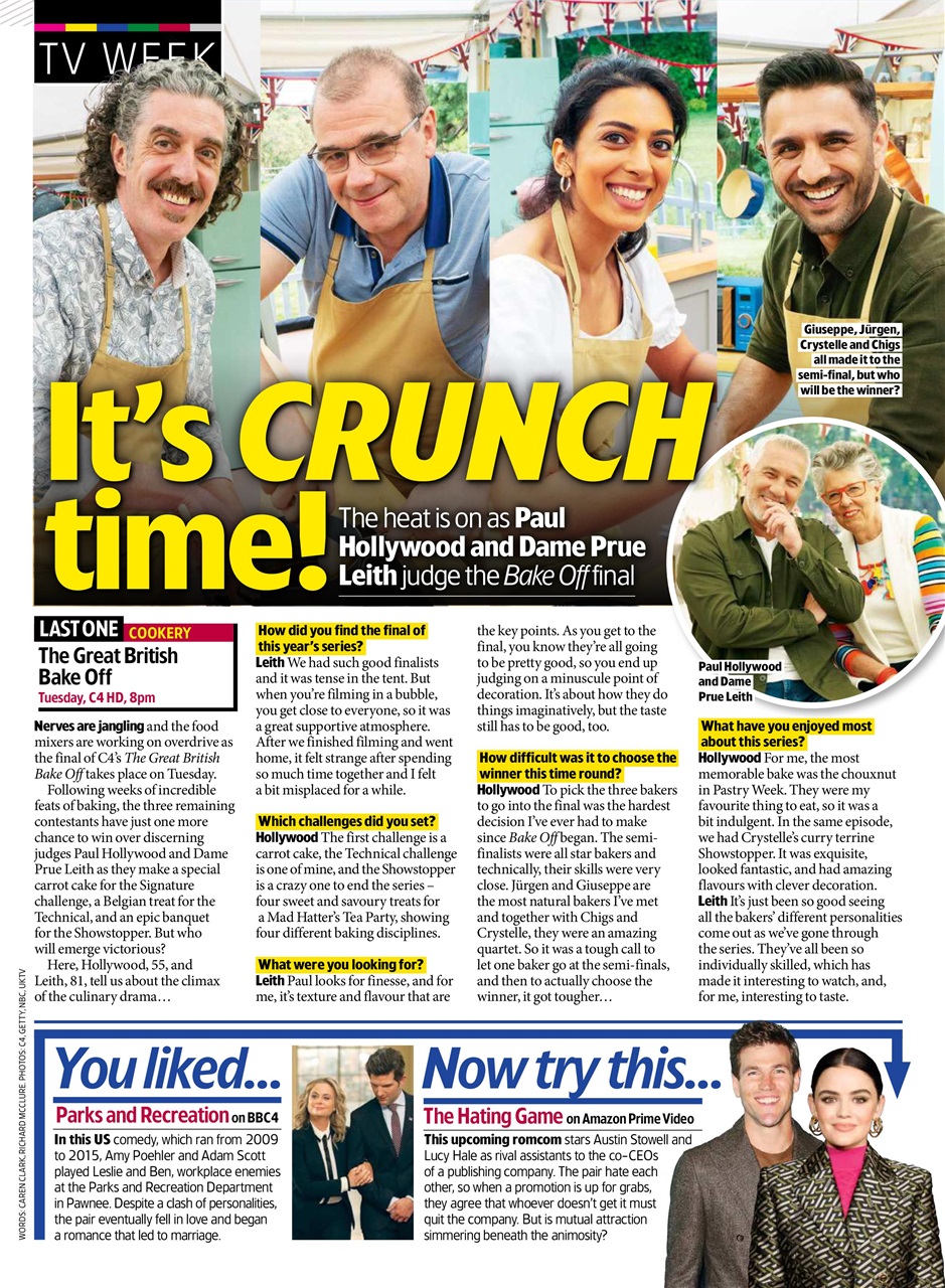 TV & Satellite Week Preview Pages