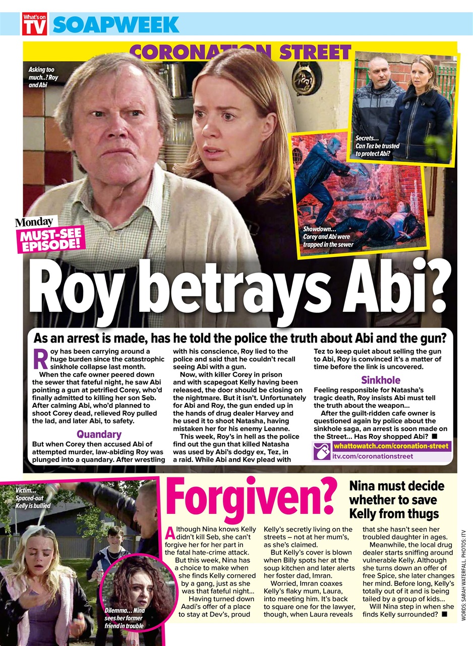 What's on TV Preview Pages