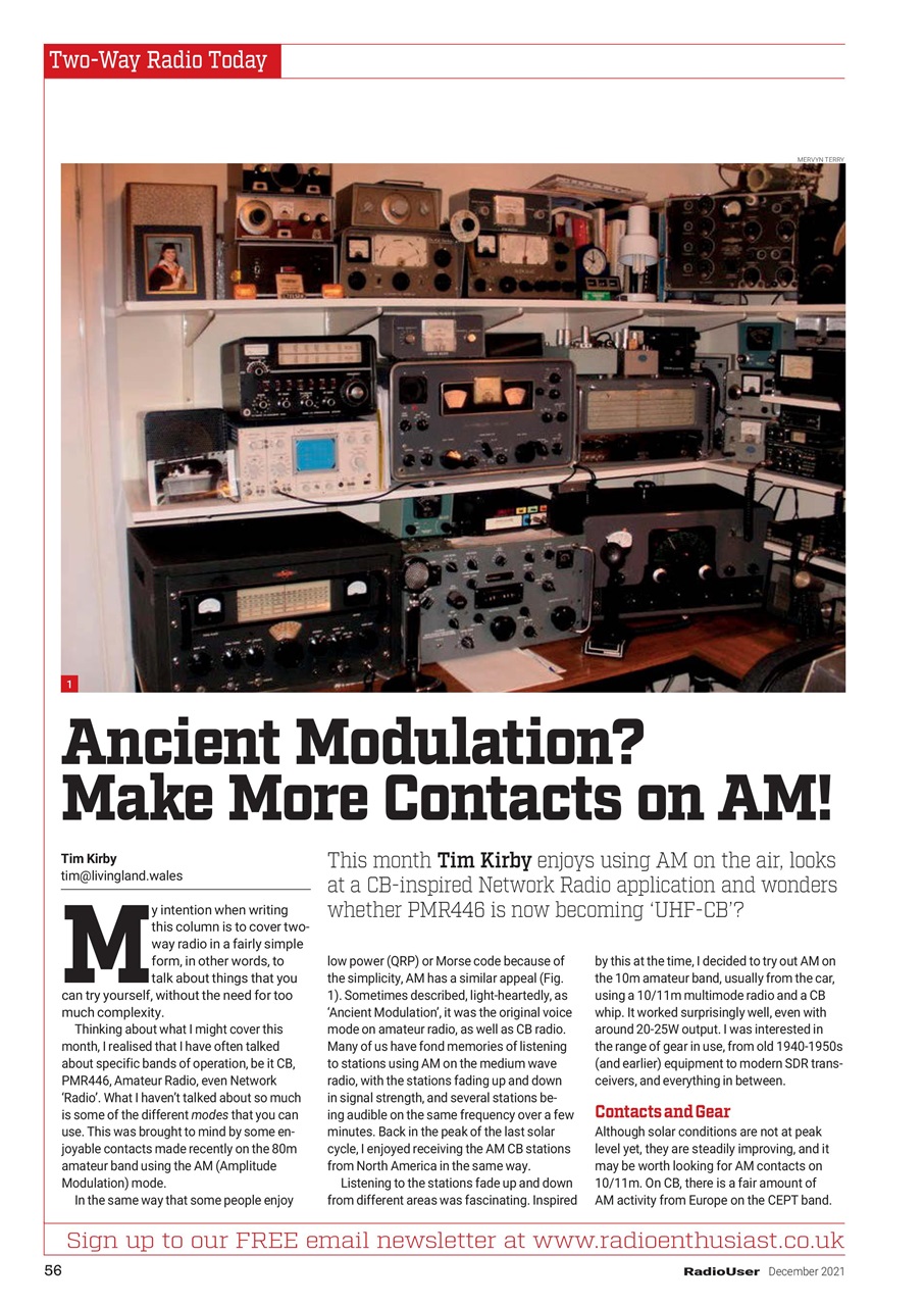 Radio User Preview Pages