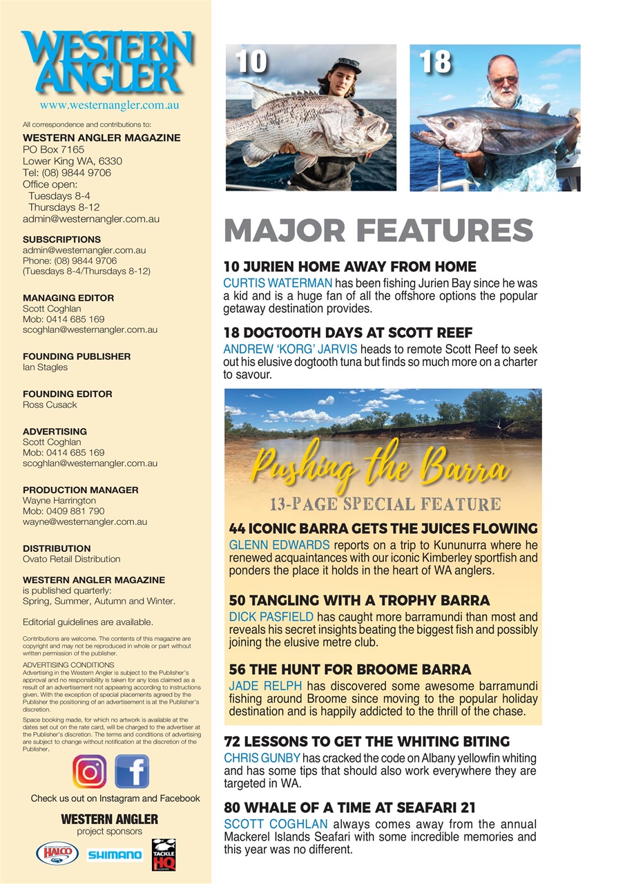 Western Angler Preview Pages