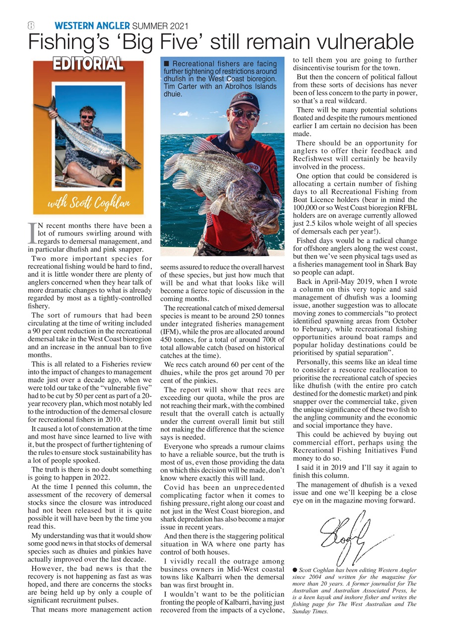 Western Angler Preview Pages