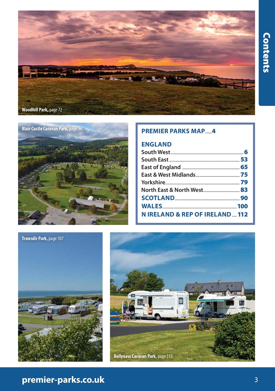 Campsite Finder Preview Pages