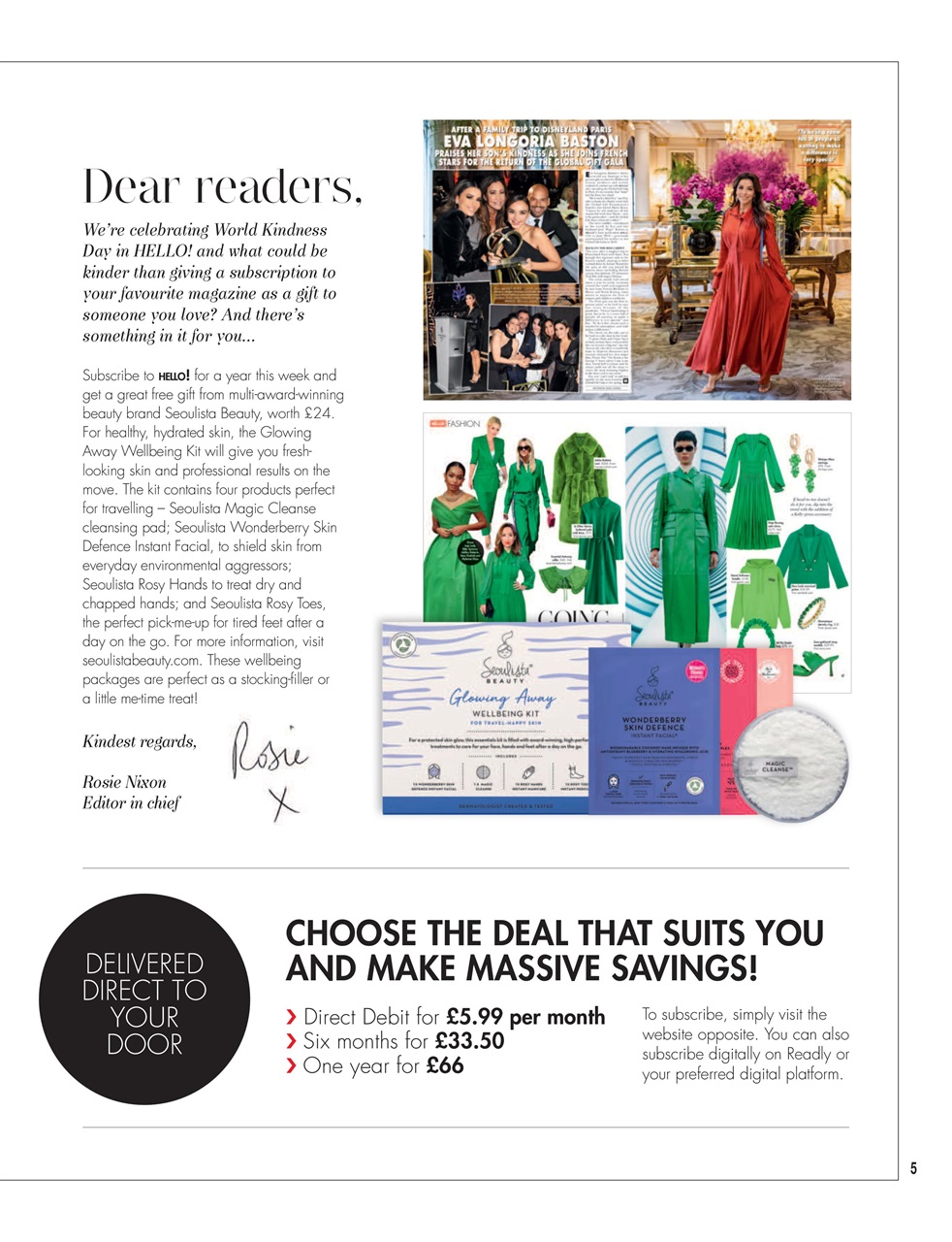Hello! Magazine Preview Pages
