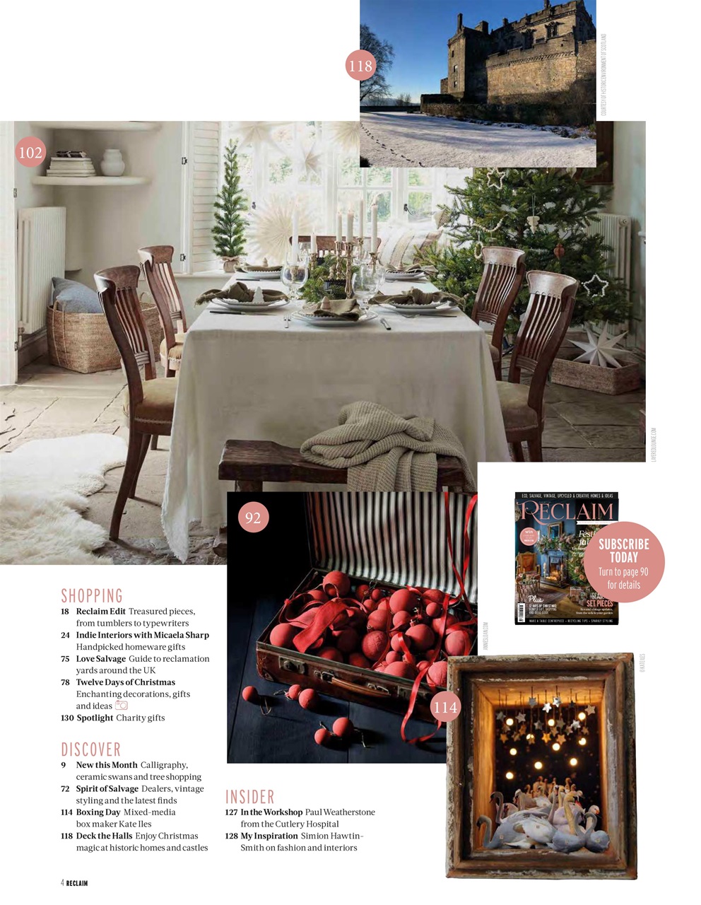 Reclaim Preview Pages