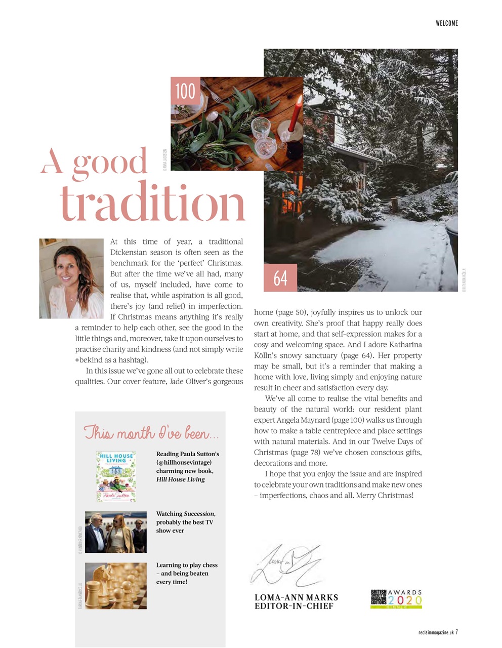 Reclaim Preview Pages