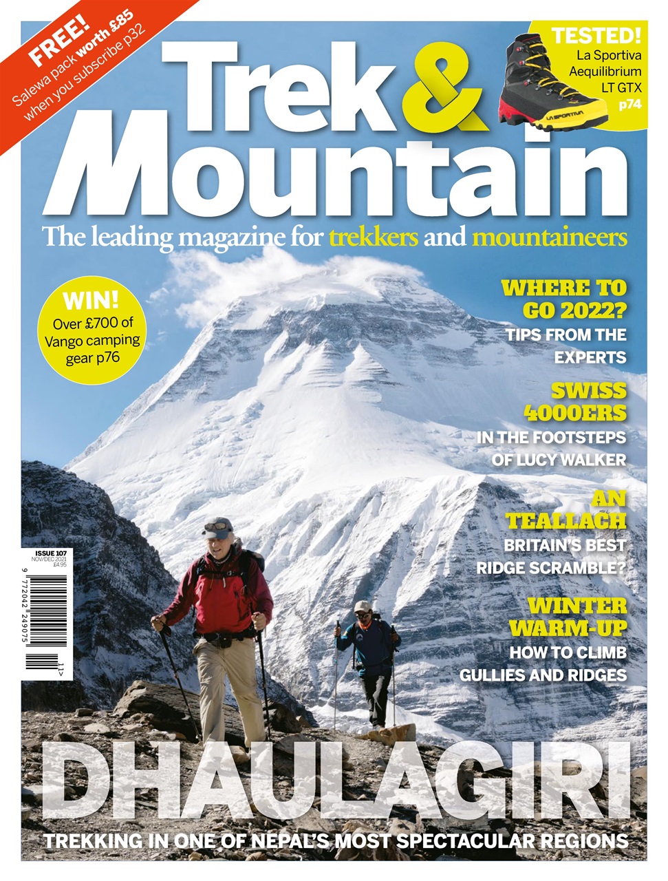Trek & Mountain Magazine Preview Pages