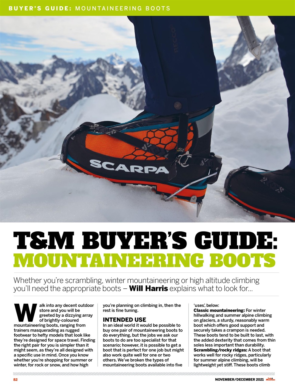 Trek & Mountain Magazine Preview Pages