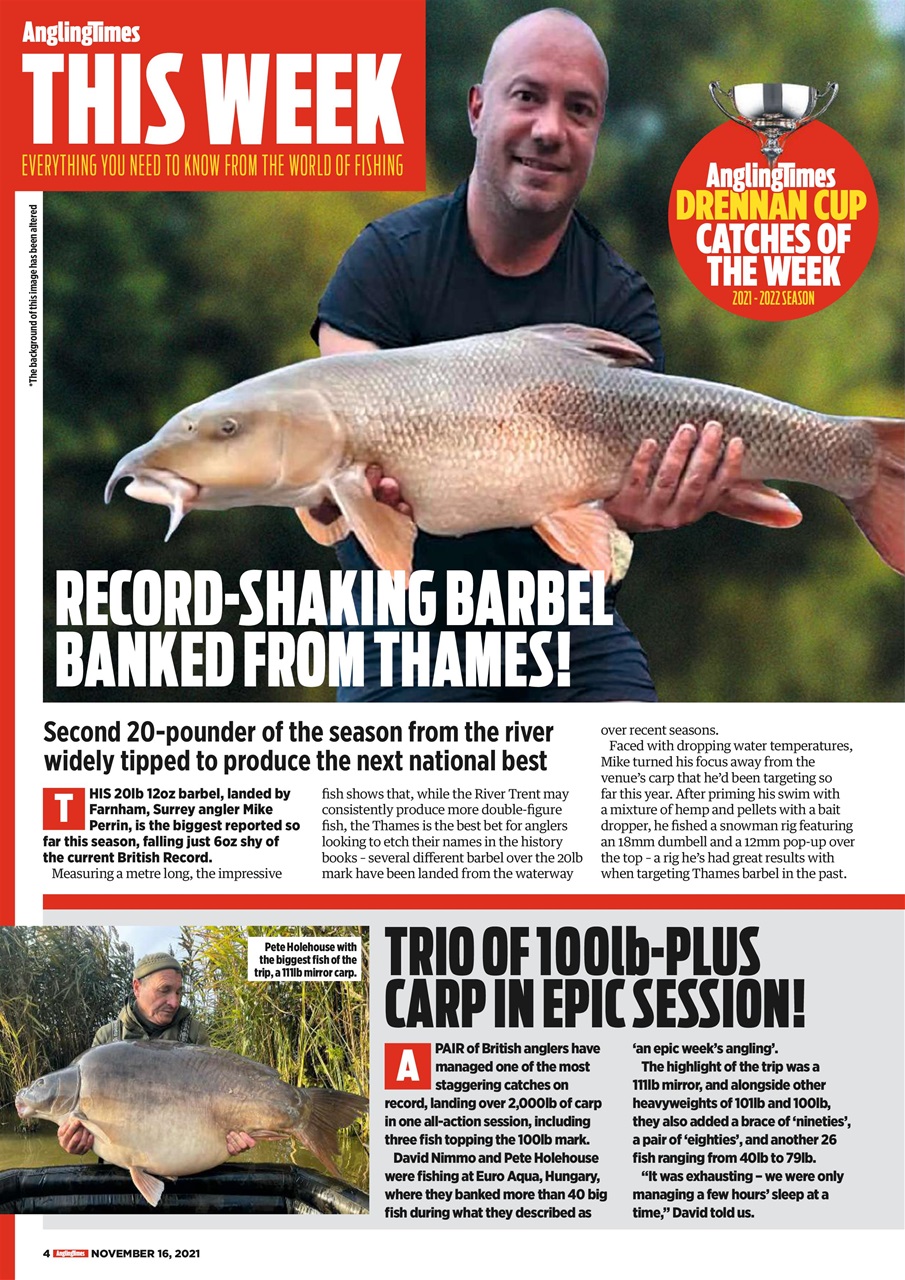 Angling Times Preview Pages