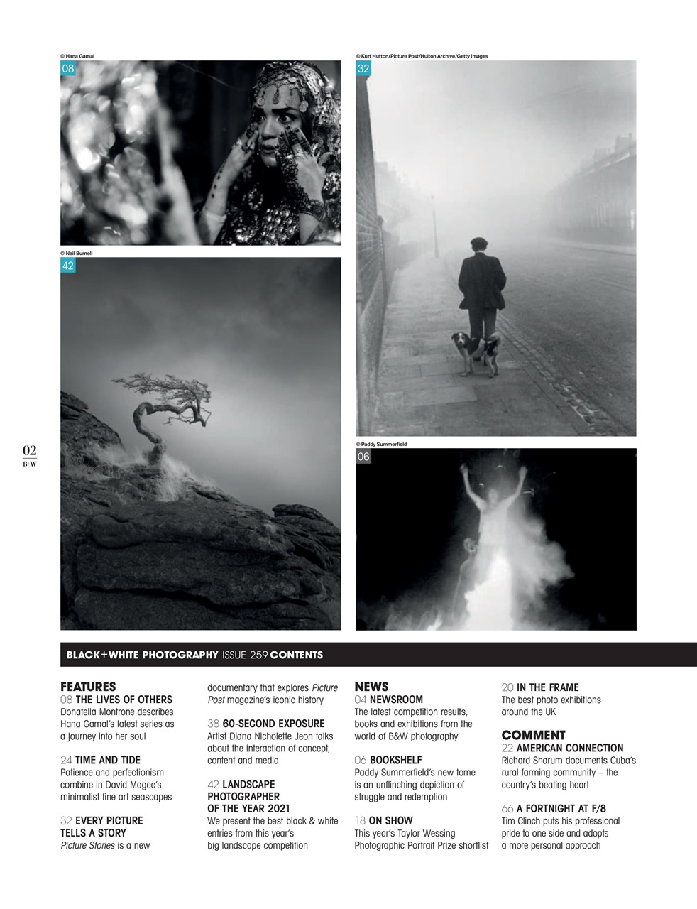 Black+White Photography Preview Pages