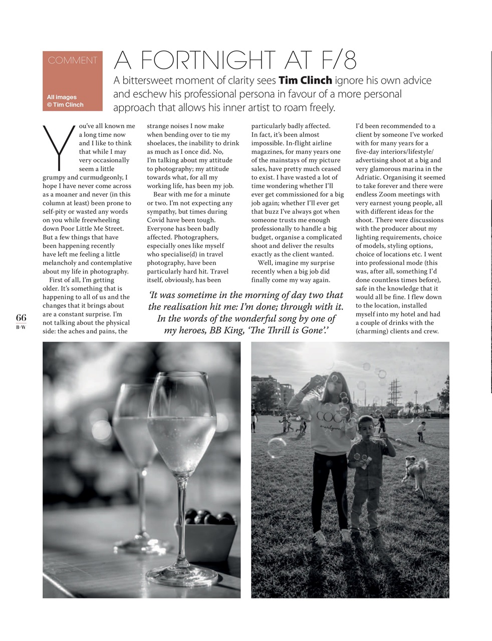 Black+White Photography Preview Pages