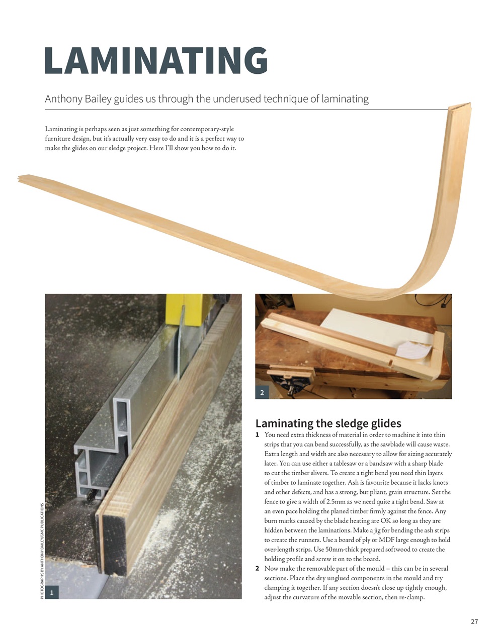 Woodworking Crafts Magazine Preview Pages