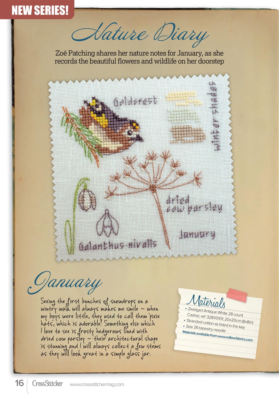 CrossStitcher Preview Pages