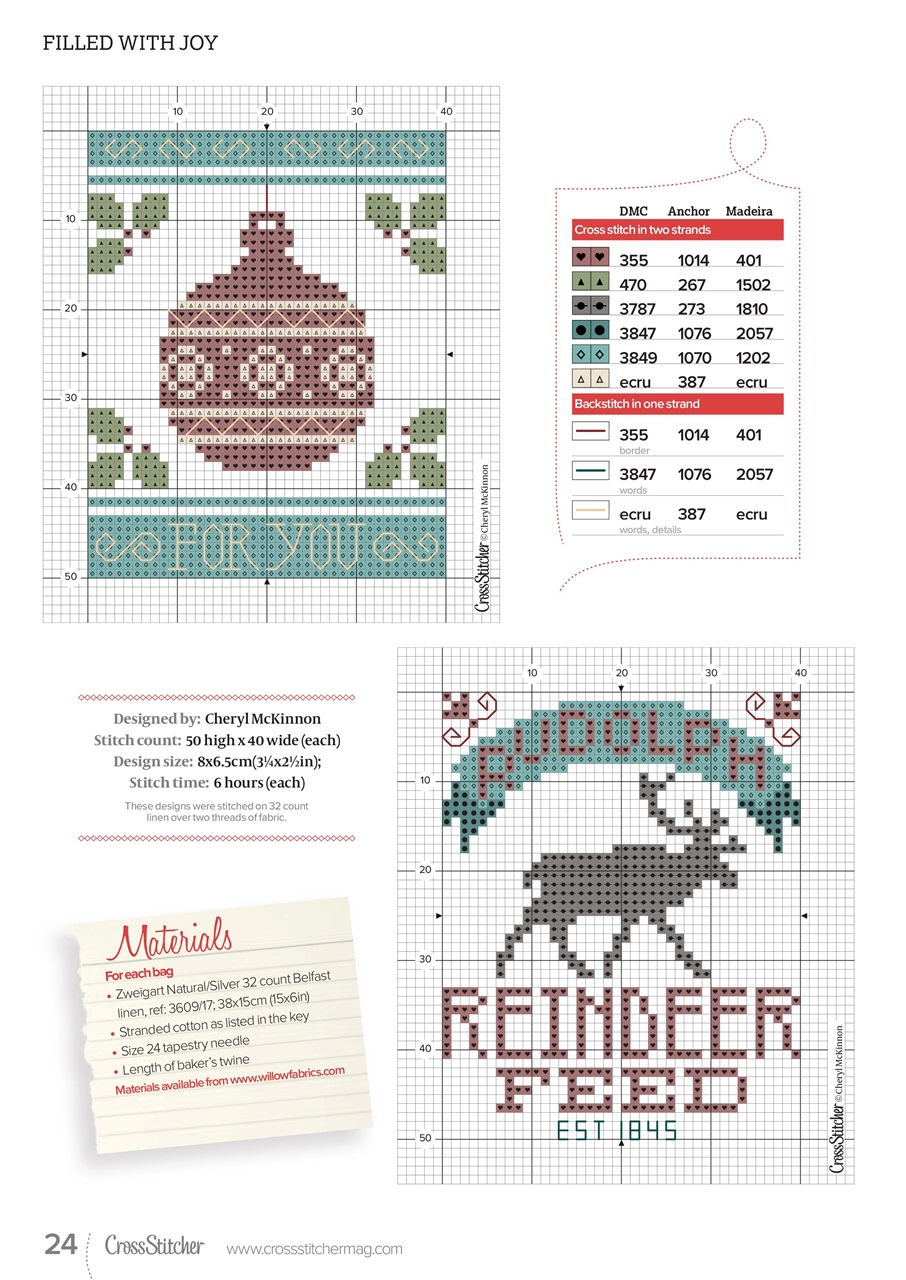 CrossStitcher Preview Pages