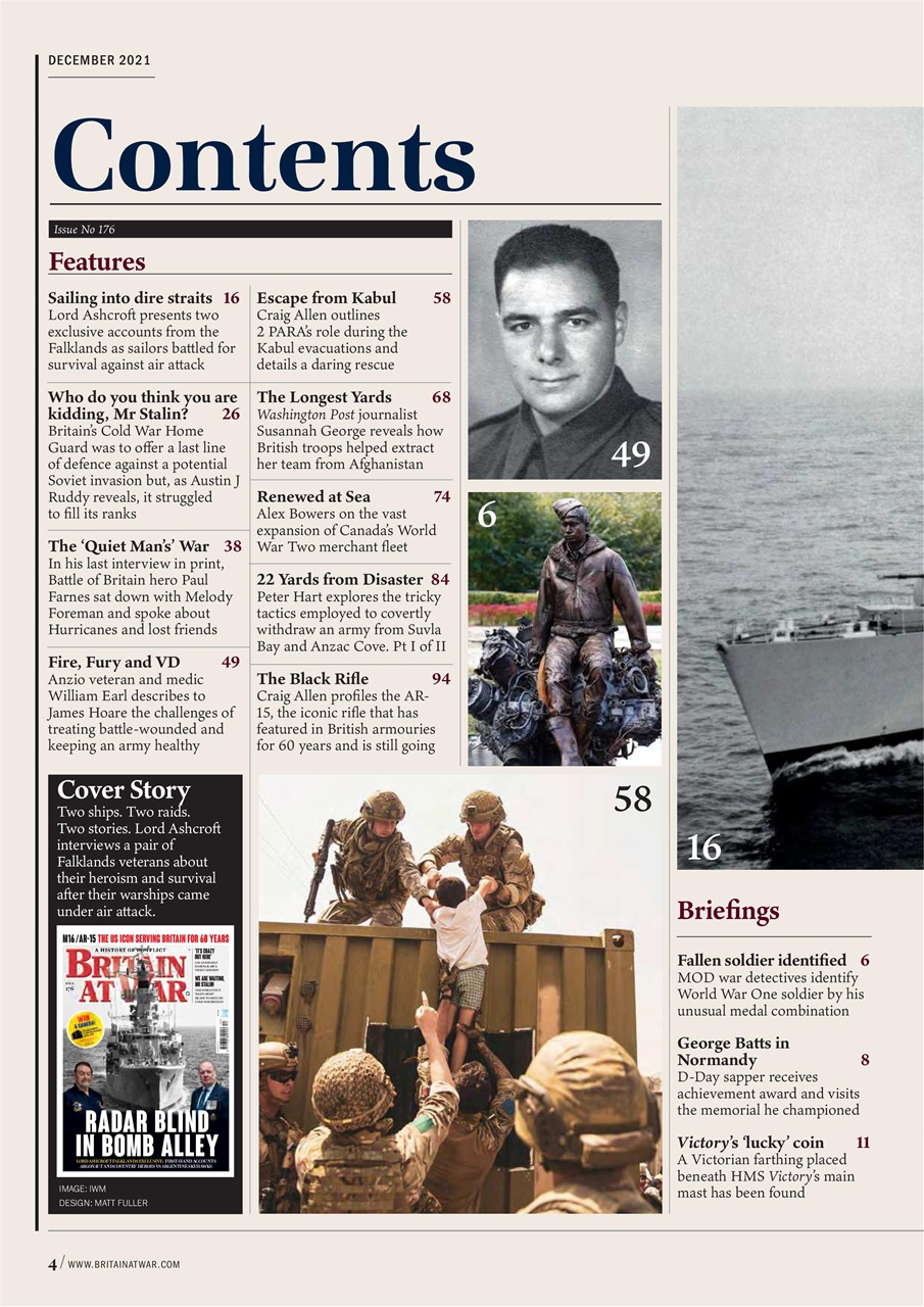 Britain at War Magazine Preview Pages