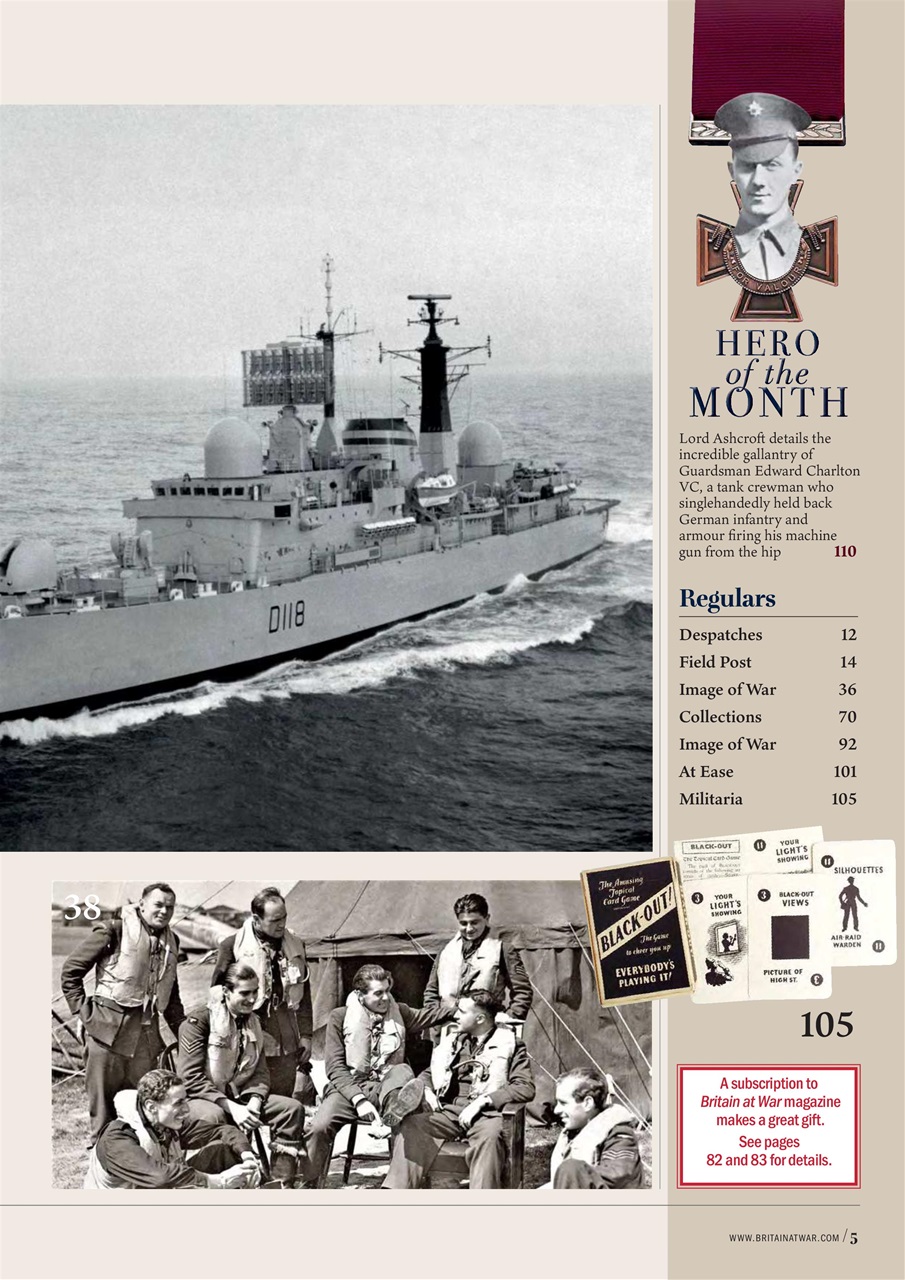Britain at War Magazine Preview Pages