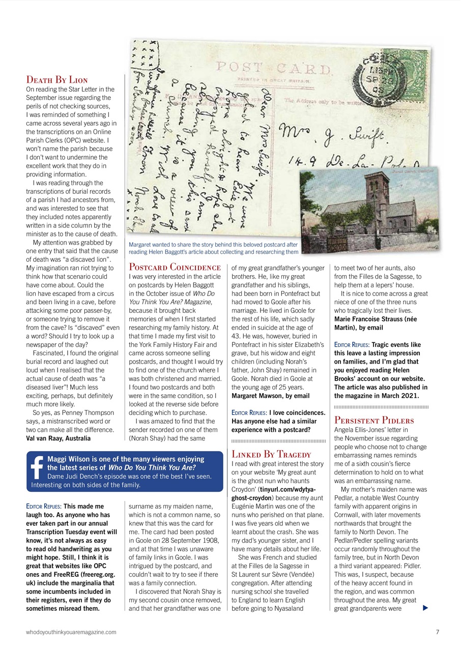 Who Do You Think You Are? Preview Pages