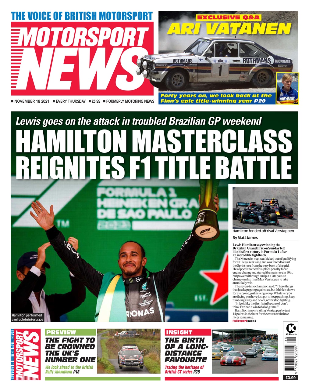 Motorsport News Preview Pages