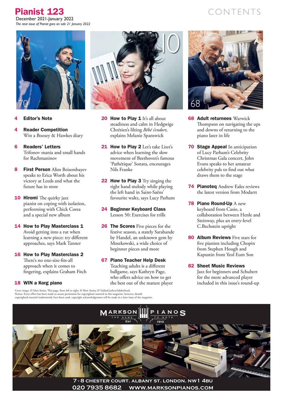 Pianist Preview Pages