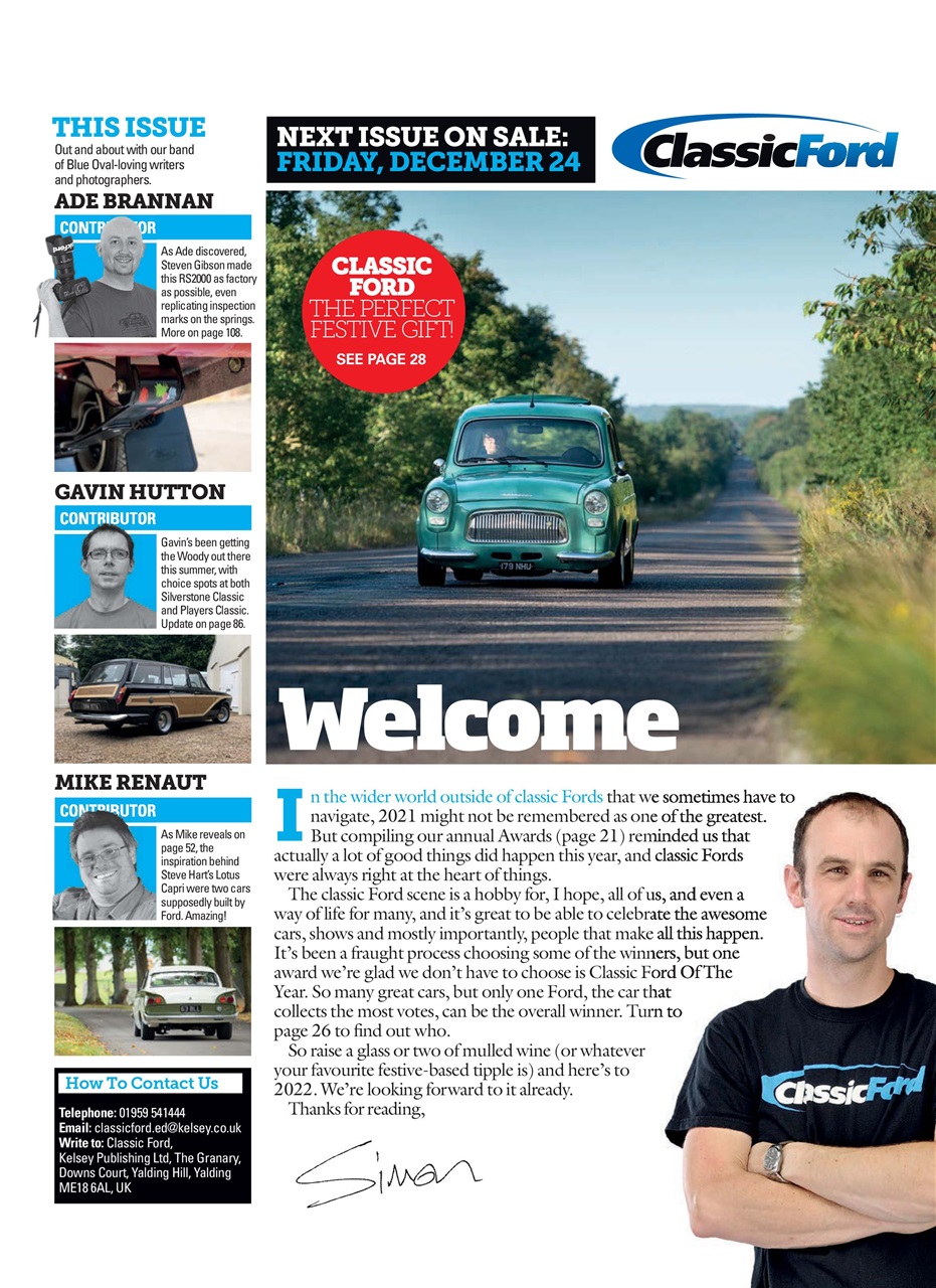 Classic Ford Preview Pages