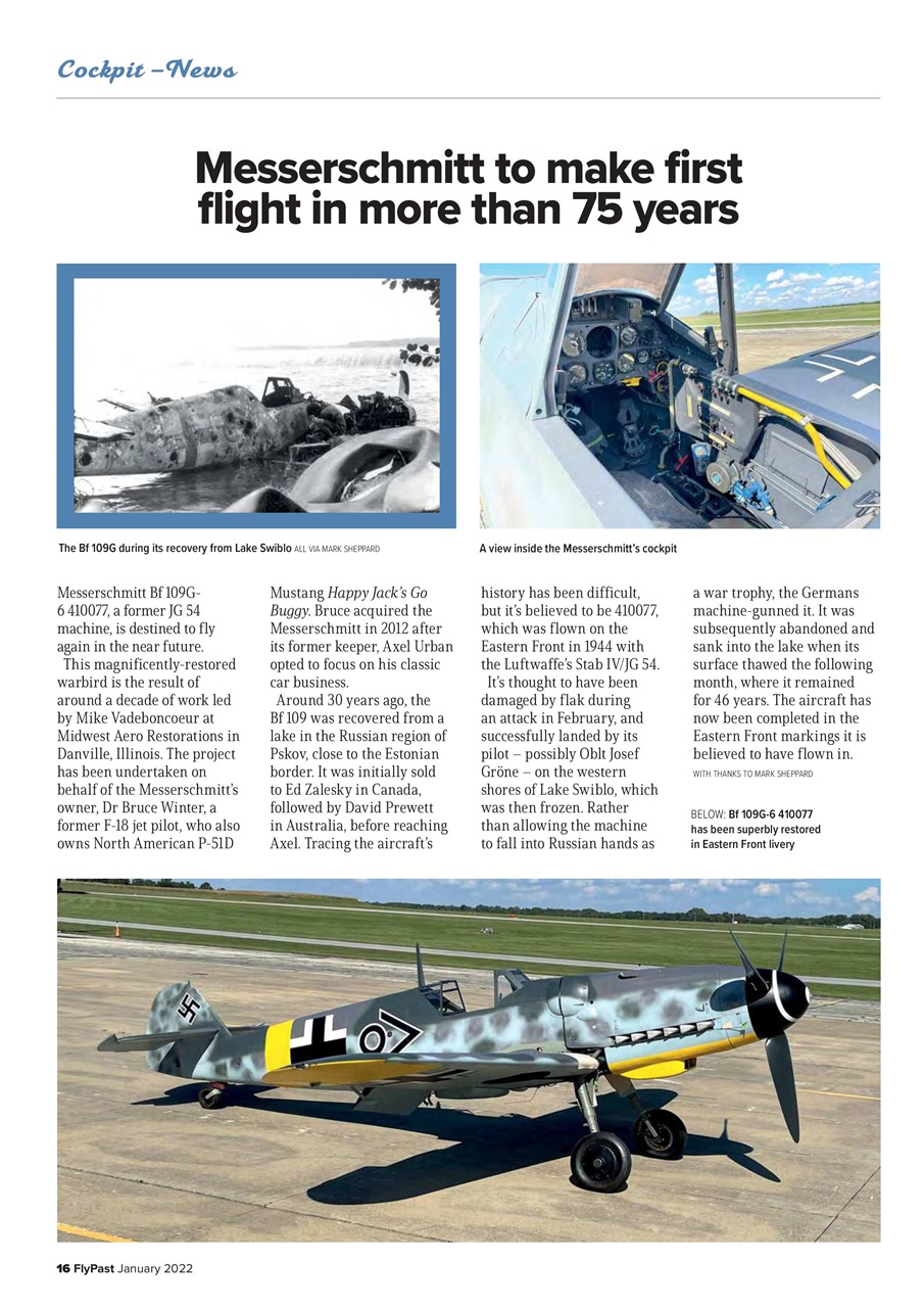 FlyPast Preview Pages