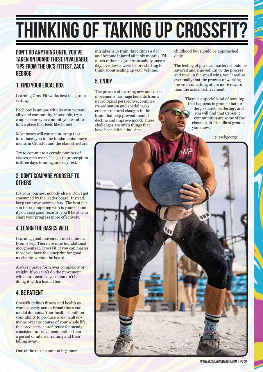 Muscle and Health Preview Pages