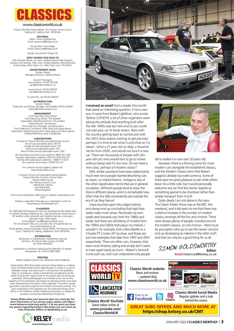 Classics World Preview Pages