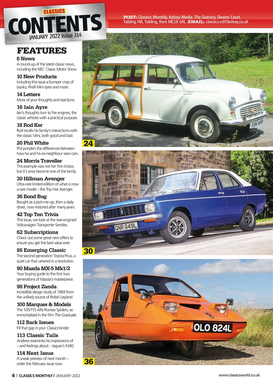 Classics World Preview Pages