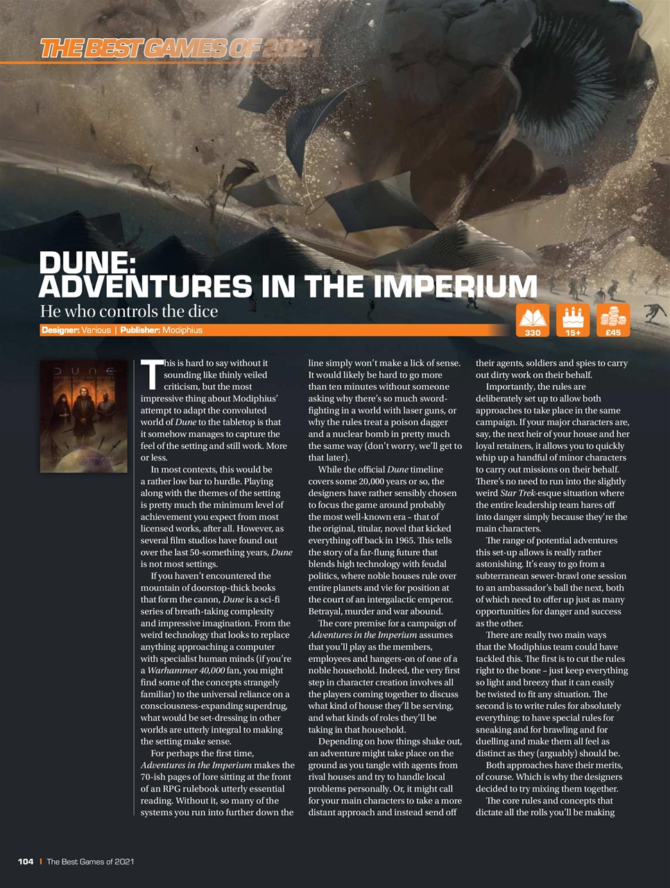 The Best Games Of… Preview Pages