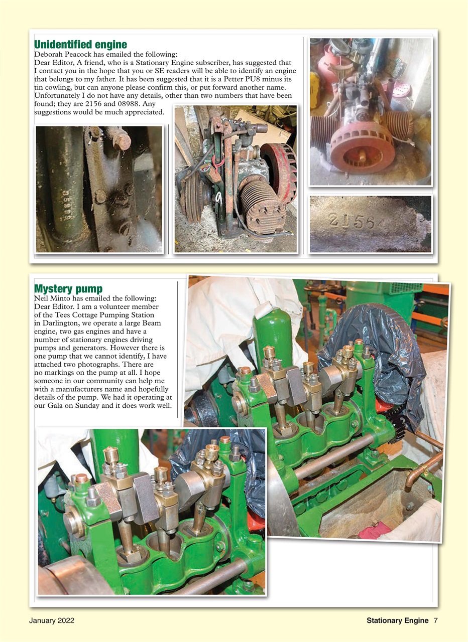 Stationary Engine Preview Pages