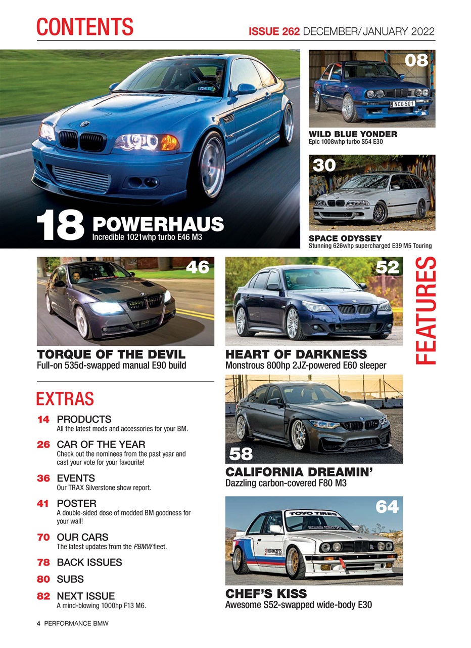 Performance BMW Preview Pages