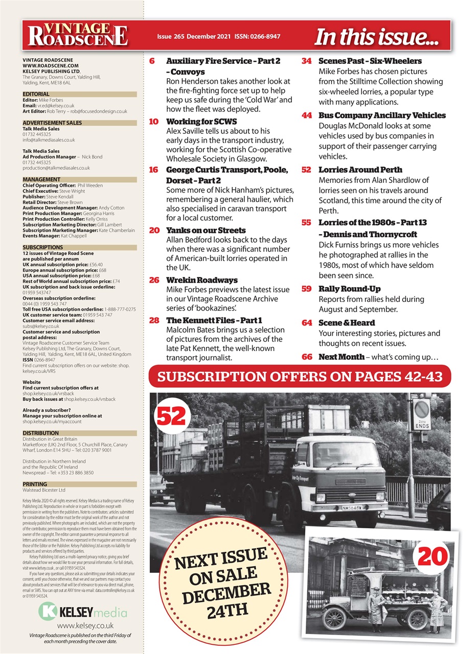 Vintage Roadscene Preview Pages