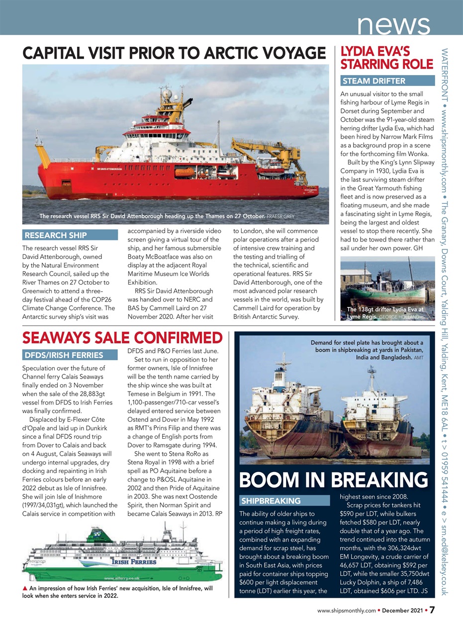 Ships Monthly Preview Pages