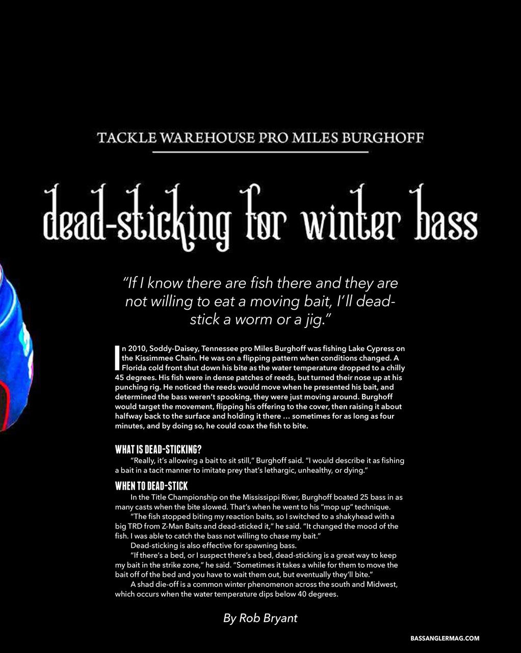 BASS ANGLER MAGAZINE Preview Pages