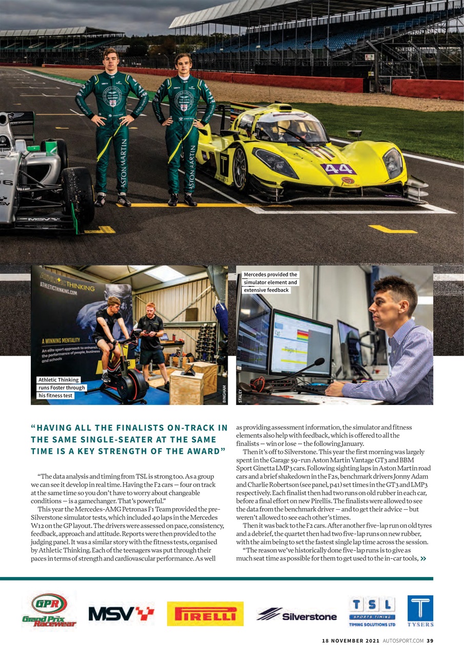 Autosport Preview Pages